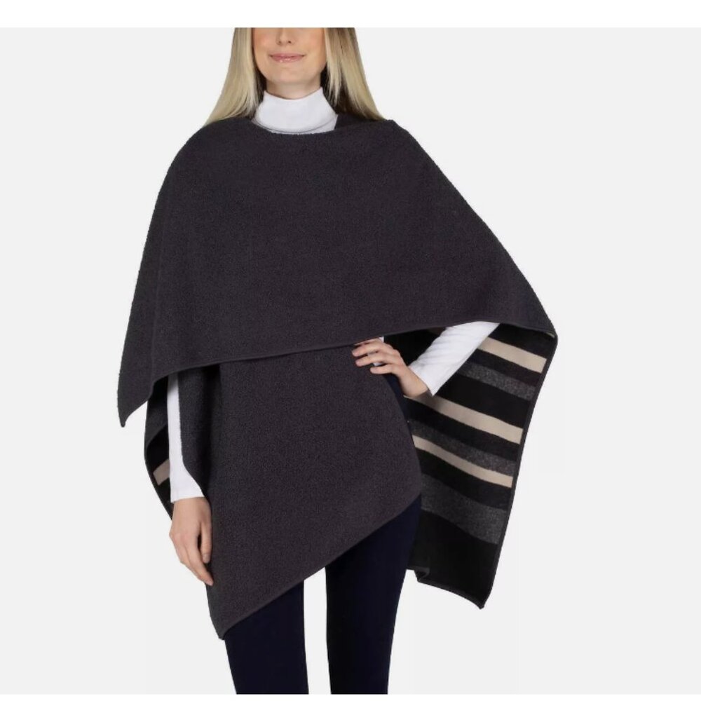 Ike Behar Women's Reversible Fashion Wrap One Size - Picture 3 of 5